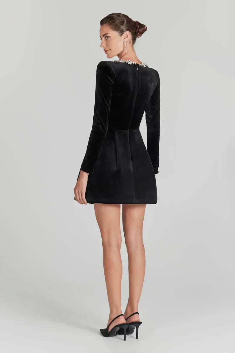 Fleur de Velours Lange Mouwen Jurk
