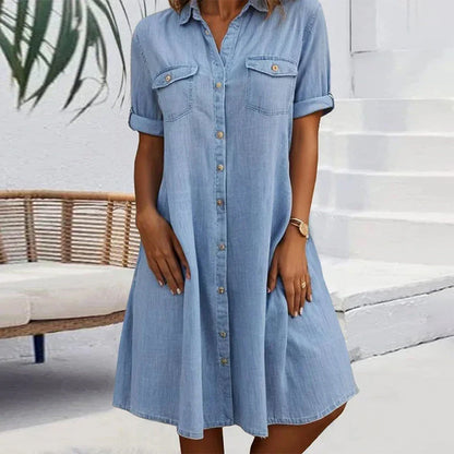 Kamma | Damen Chic Behagelig Sommerkjole | Til Hverdagstil