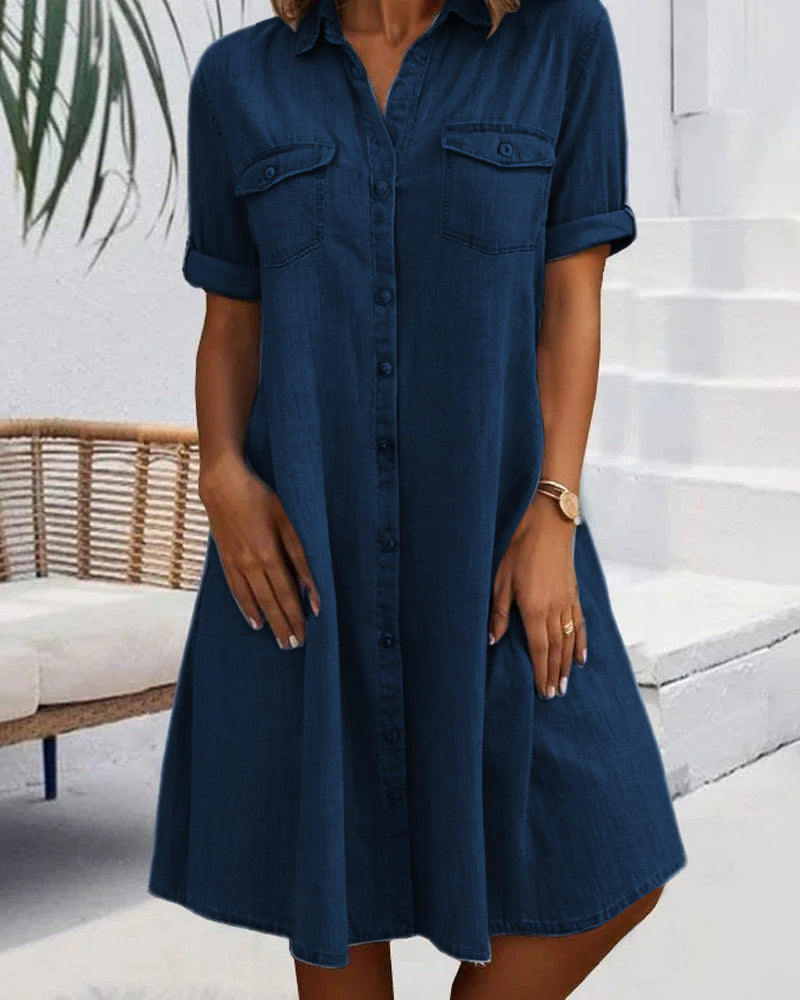 Kamma | Damen Chic Behagelig Sommerkjole | Til Hverdagstil