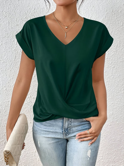 NOVERA™ | Casual T-shirt med sweetheart halsudskæring