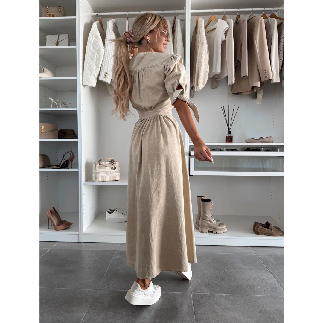 Ivanka | Strålende denimkjole