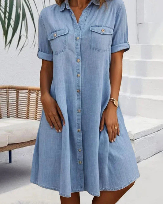 Kamma | Damen Chic Behagelig Sommerkjole | Til Hverdagstil