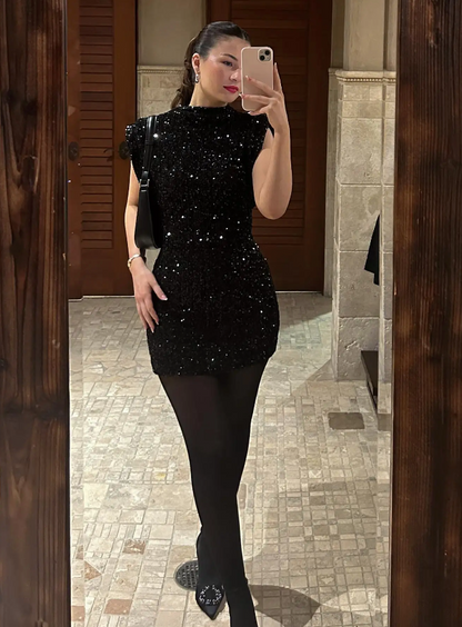 Beaudette Glitterkjole