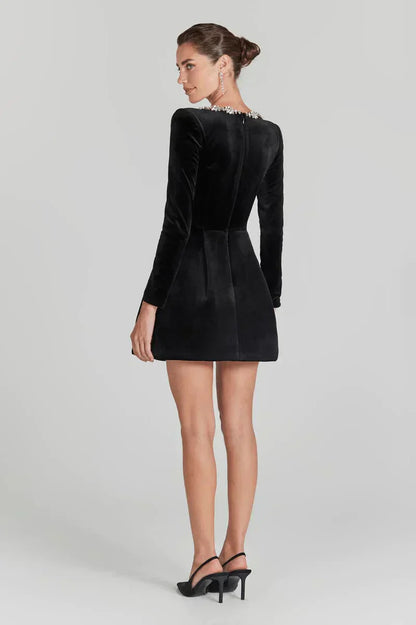 Fleur de Velours Lange Mouwen Jurk